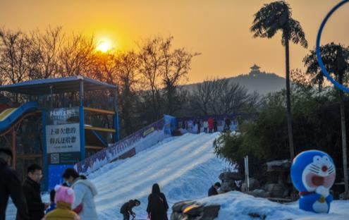 济南黄河冰雪游,济南冬天适合周末带孩子玩的地方
