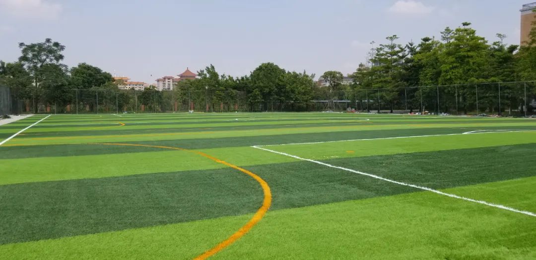 人造塑胶草坪足球场场地翻新,人造足球场草坪用什么维护和保养