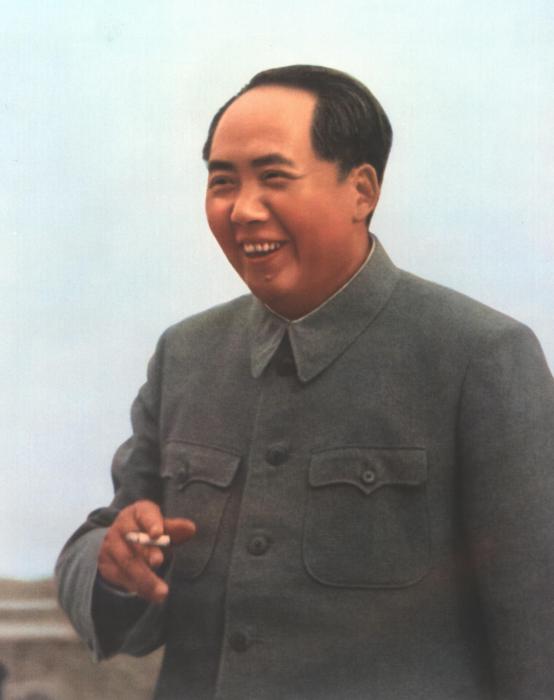 1957年，一张苏联交通宣传画被带到北京，毛*东泽**：纠正违章先敬礼