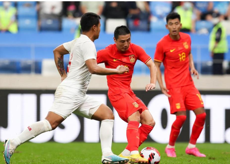 中国男足亚运队4-0大胜缅甸队,中国男足4-0缅甸精彩回放