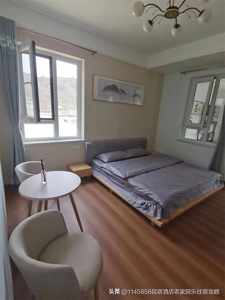 北京怀柔青龙峡私汤温泉民宿,怀柔九渡亲子河民宿