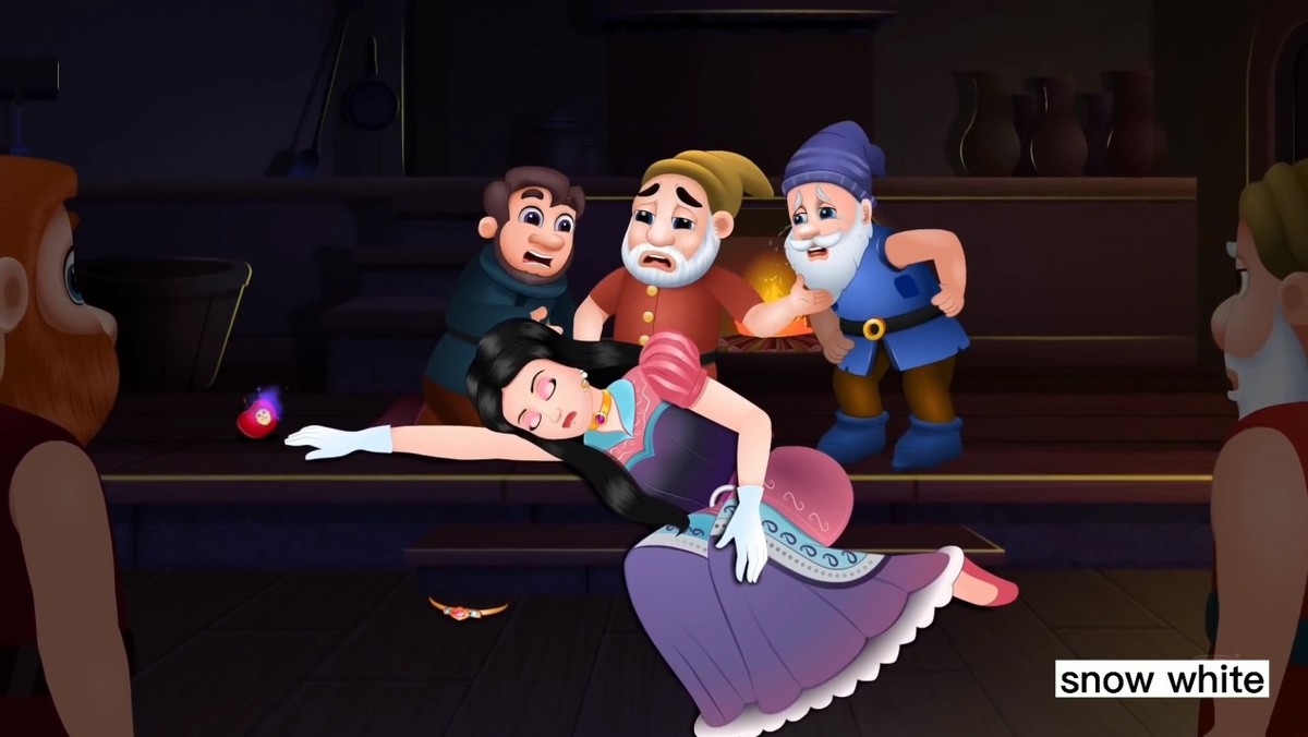 格林童话白雪公主英文阅读,白雪公主格林童话国语版