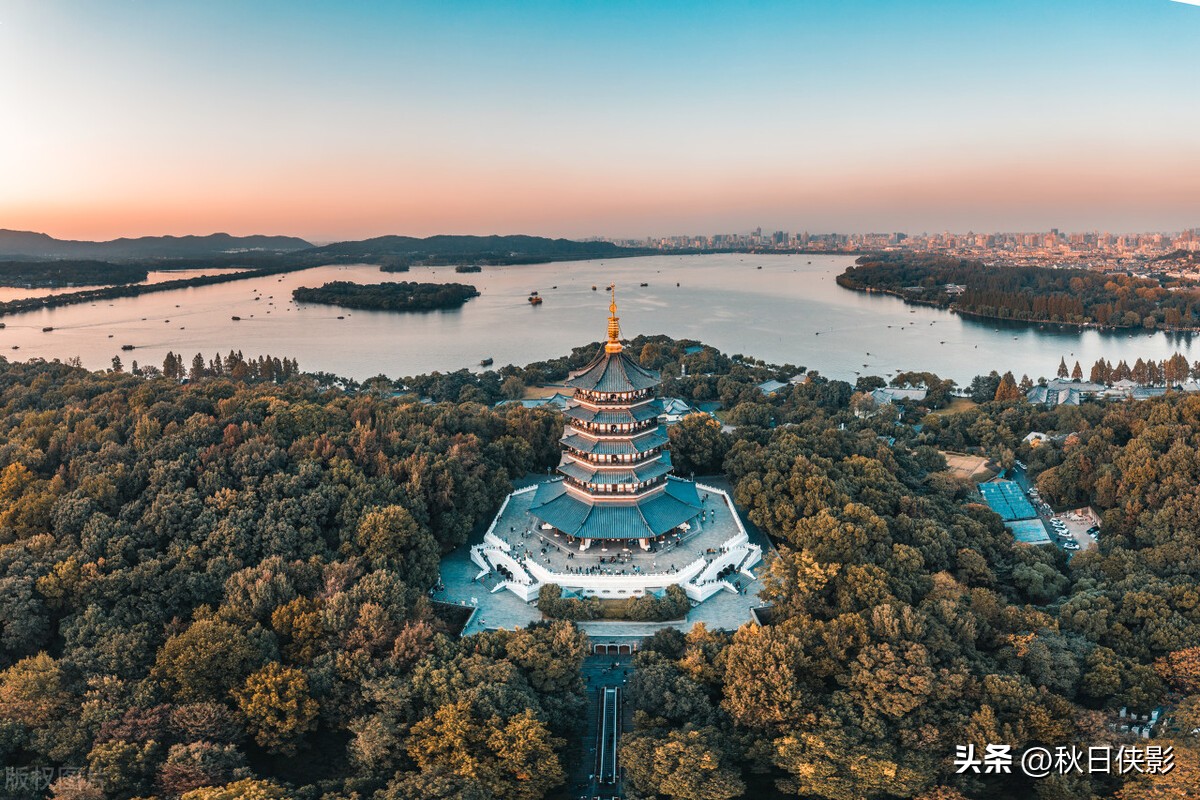 杭州西湖景点地图全图,春节杭州西湖免费景点