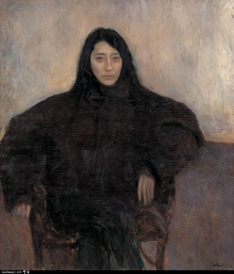 罗中立何多苓油画欣赏,何多苓人物油画教学视频