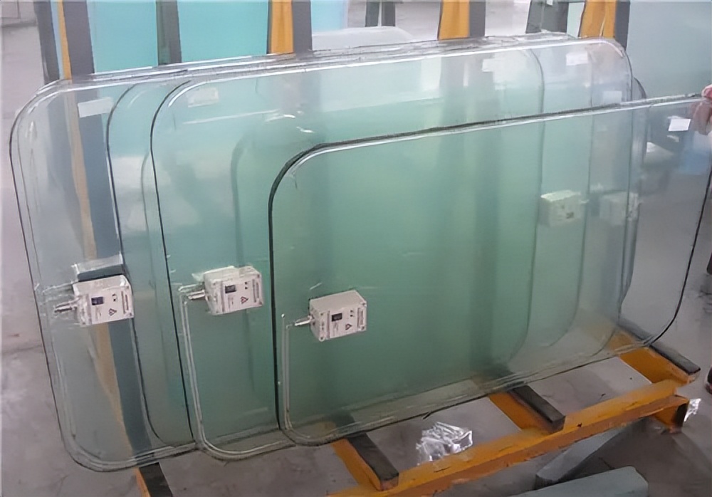 电热玻璃工作原理图,涂层玻璃和电热丝玻璃