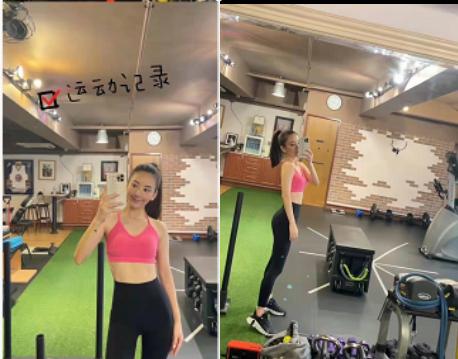 郭富城携妻出席活动方媛穿小黑裙 (郭富城方媛健身)