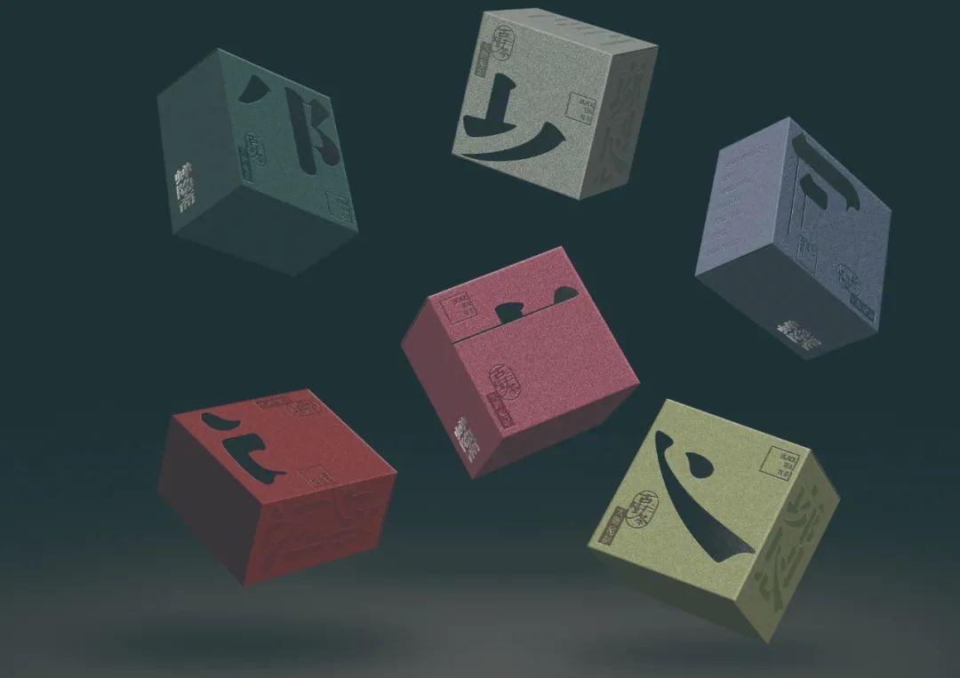 时下比较流行的茶包装,独特的茶包装排版