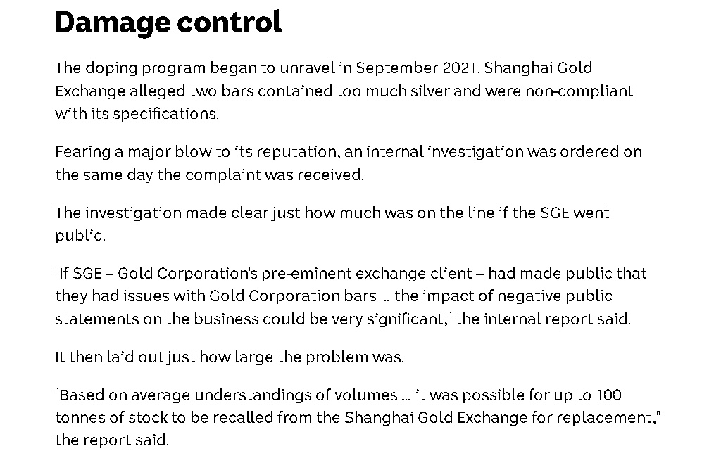 澳大利亚黄金掺假会卖给金店吗,澳大利亚售华上百吨掺假黄金