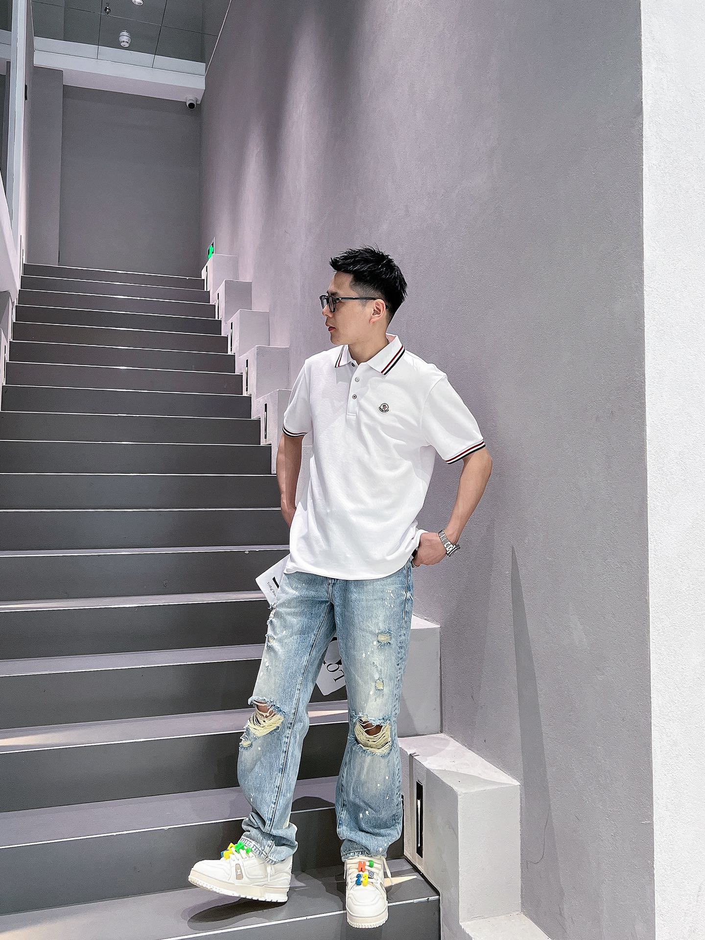 剪标polo衫短袖,Polo衫印什么logo好看