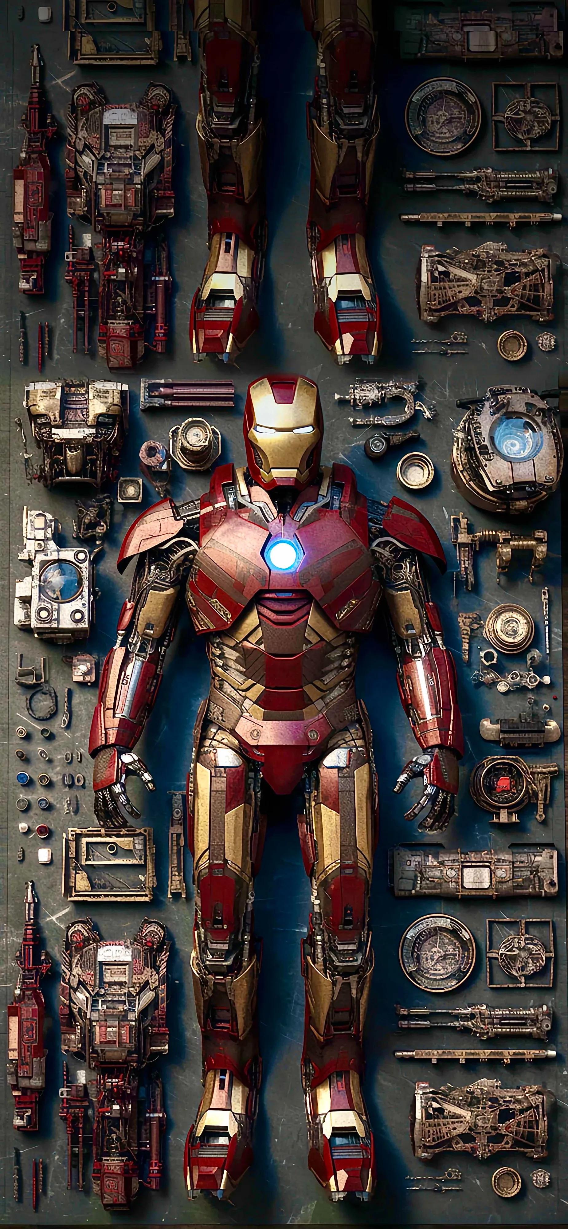 电脑动态壁纸高清日系美少女,机械金属质感高清壁纸