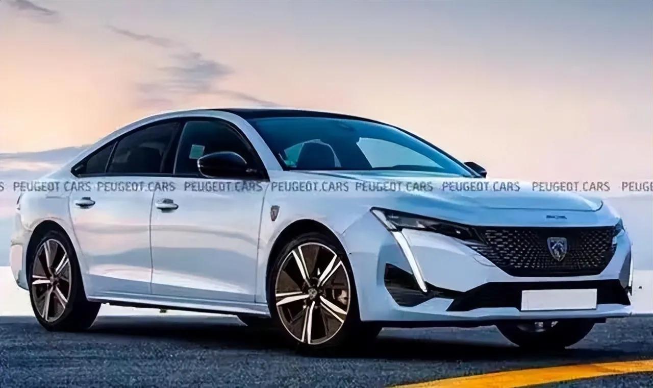 新款标致508取消黑色,标致新款508实车现身街头