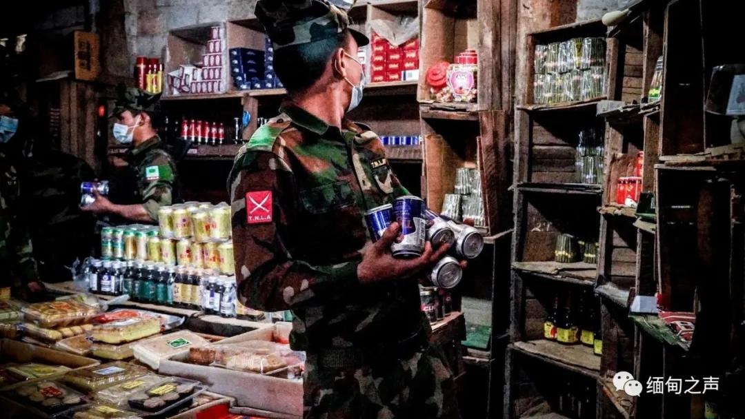 缅北街头一幕,缅北的街头一幕