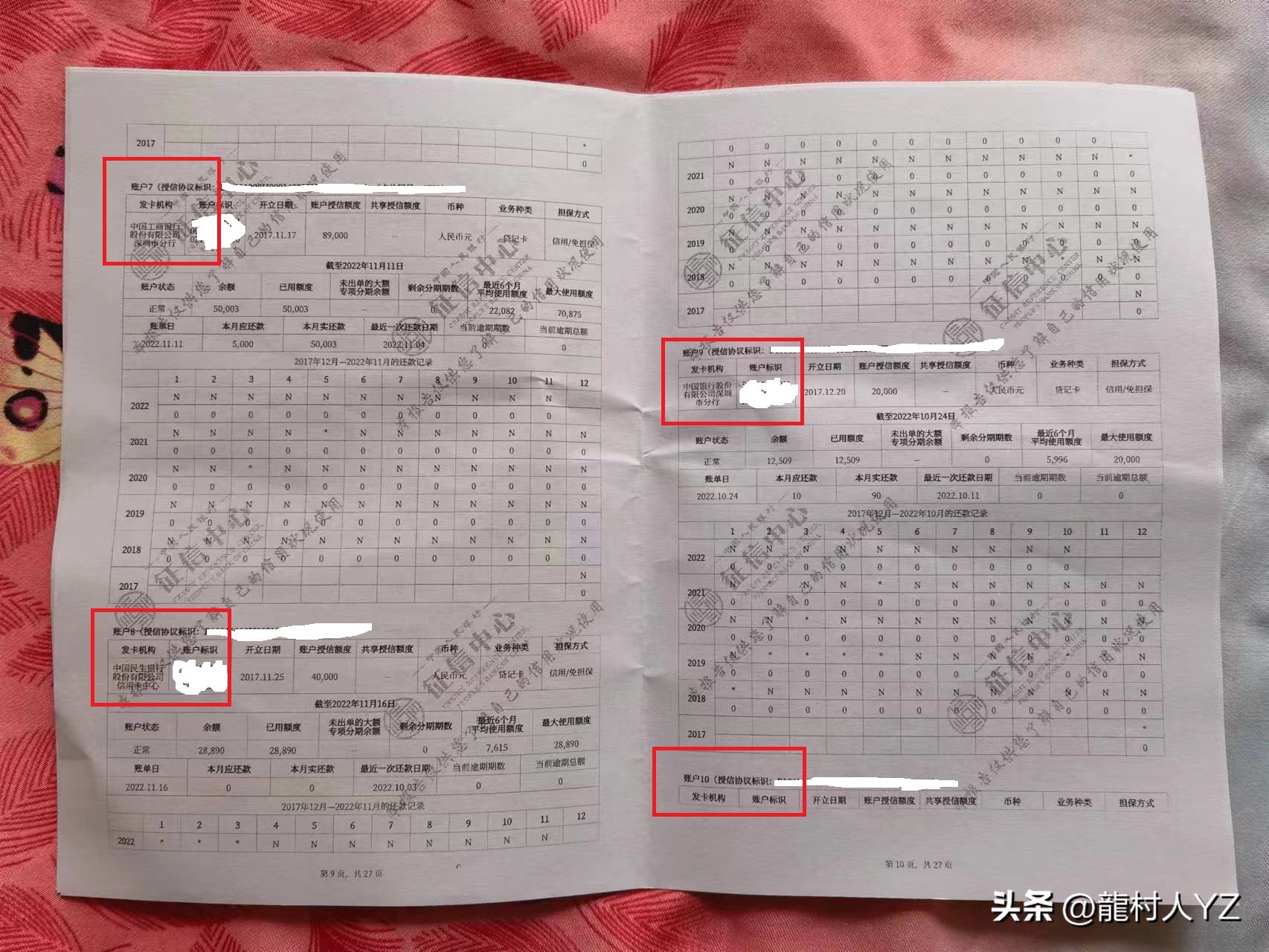 个人信用报告2023,信用报告展示近几年