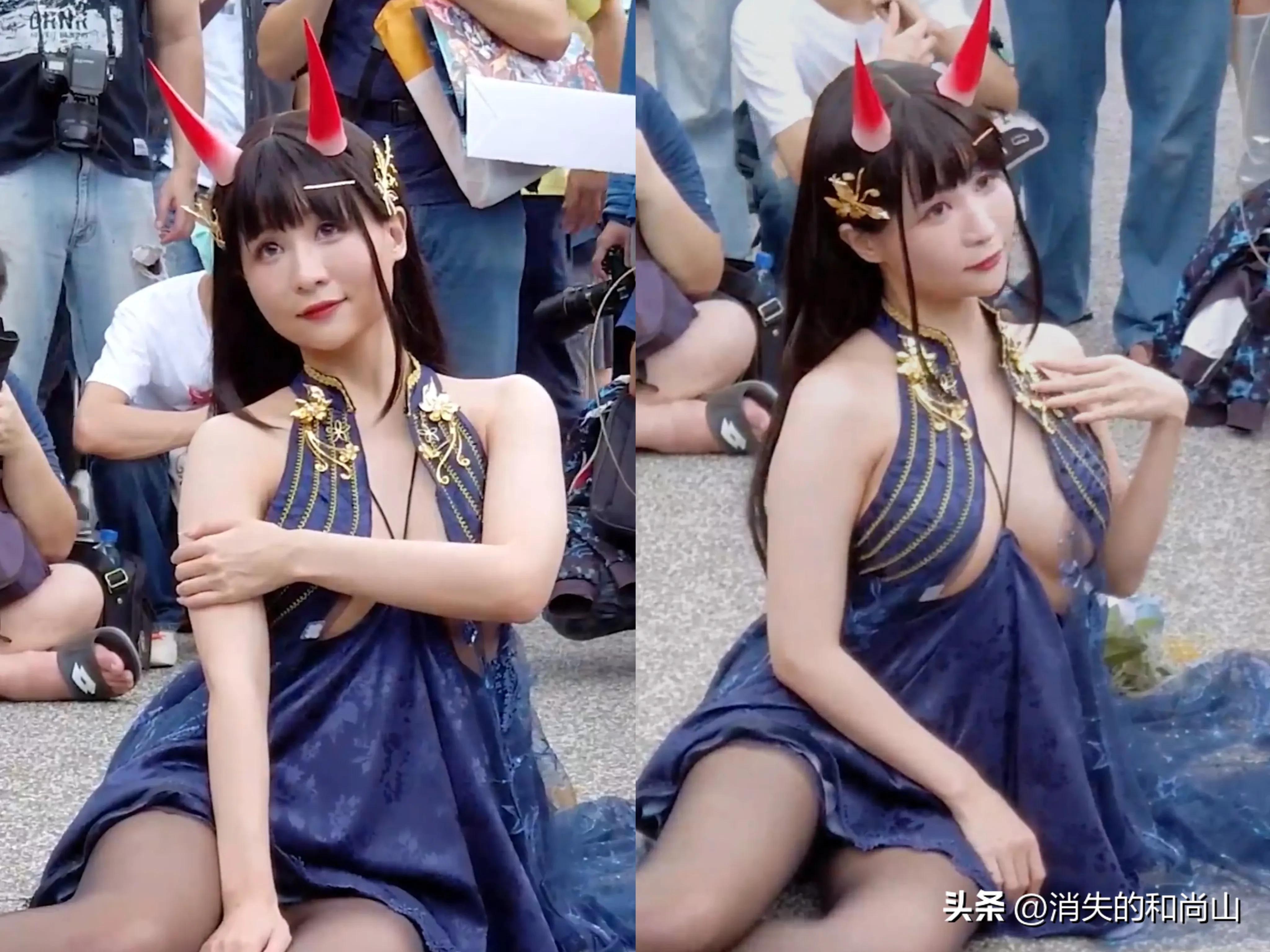 漫展被男子带走,男子漫展被抓