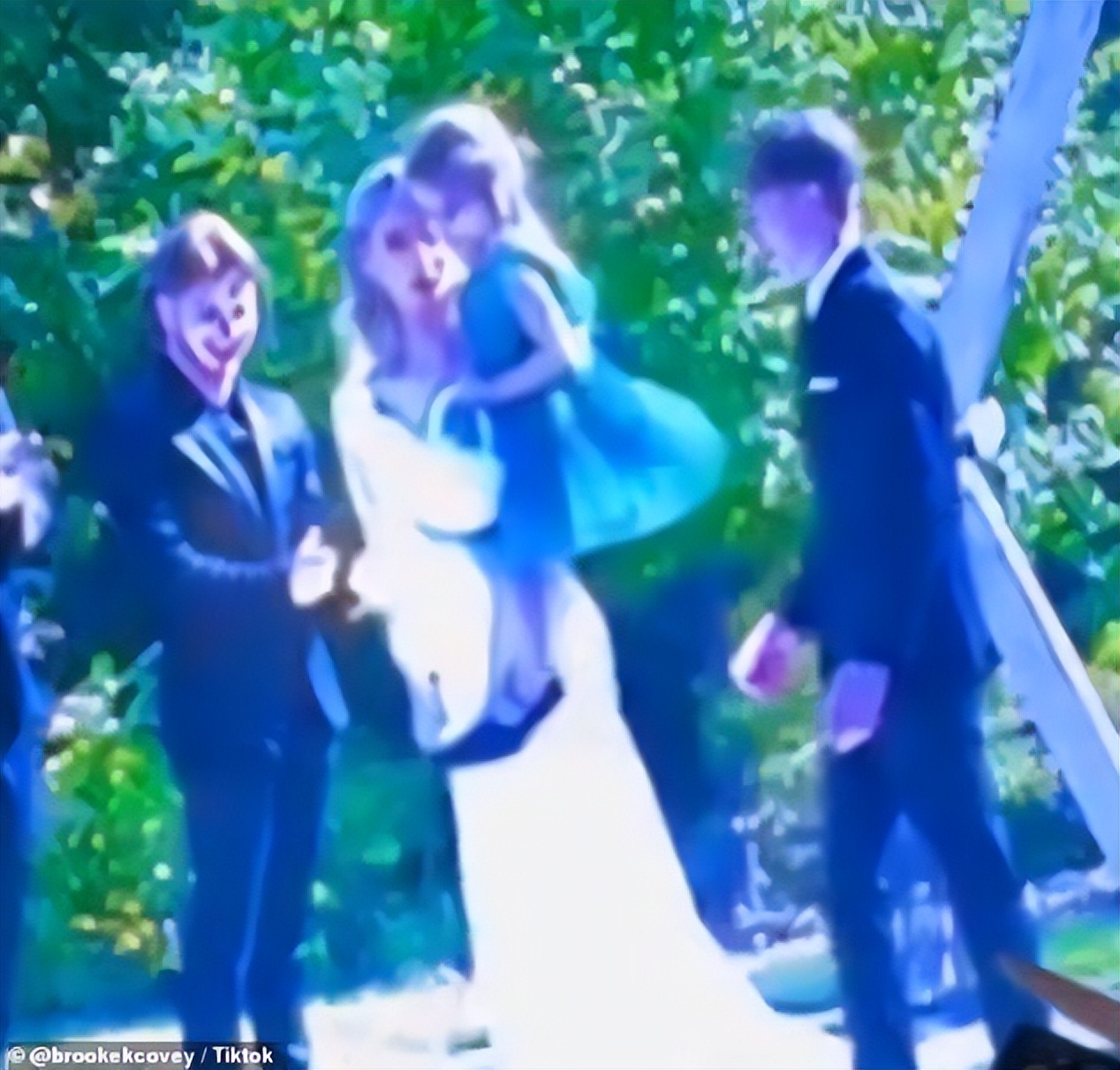 美国新娘婚礼现场视频,美国新娘拍摄