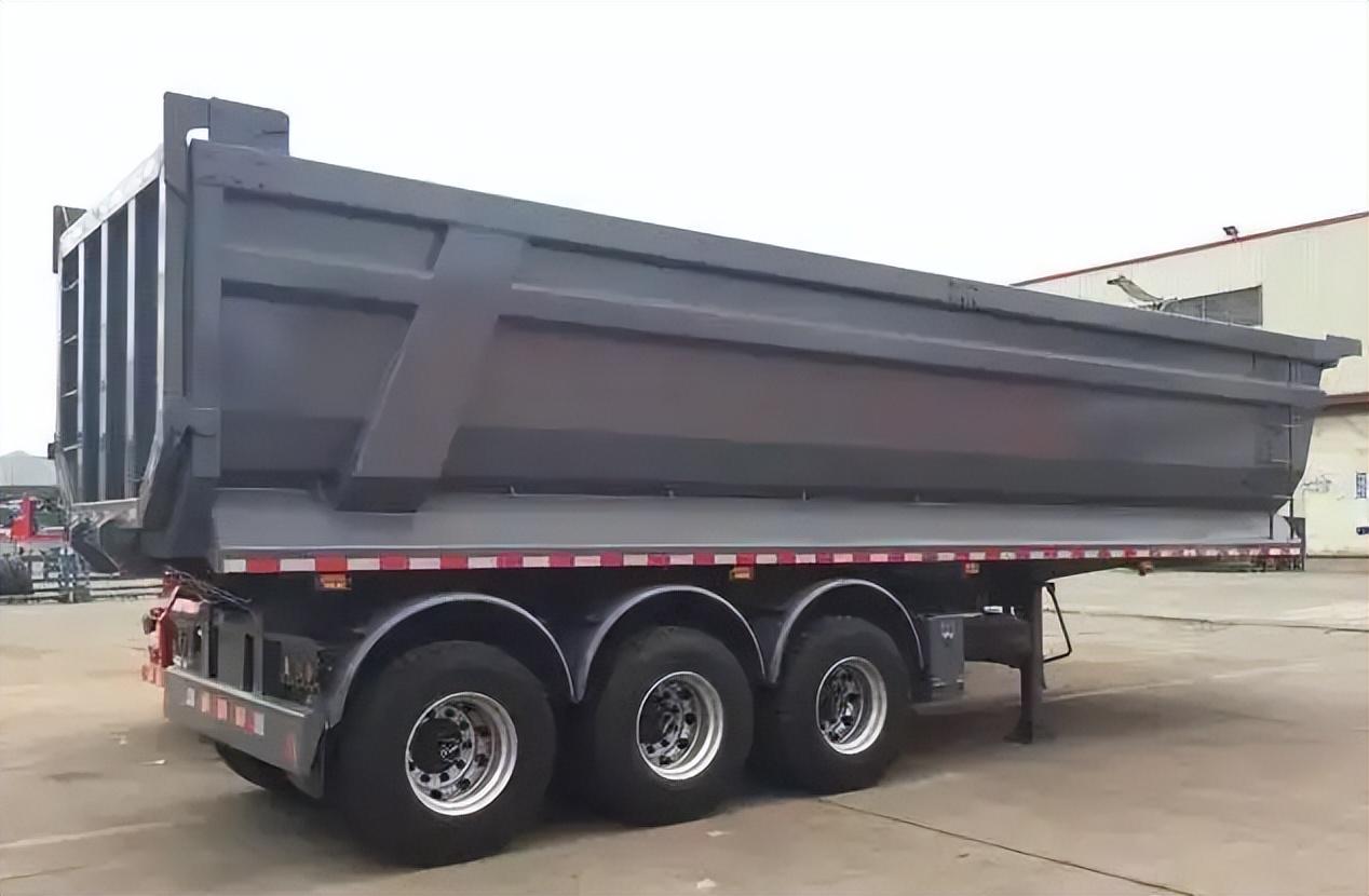不锈钢做成的自卸半挂车？挂车界的“土豪”级车型