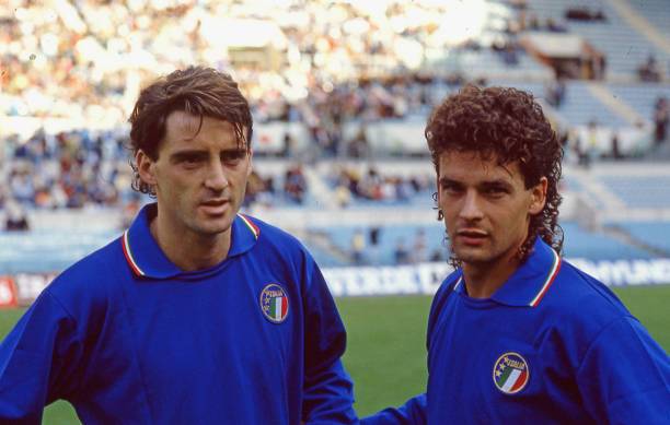 巴乔经典庆祝动作,巴乔的高光时刻