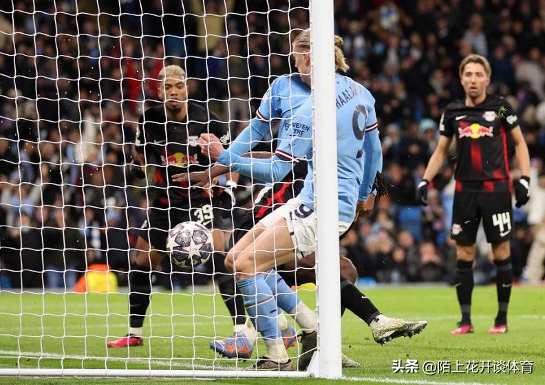哈兰德五子登科重播,哈兰德五子登科曼城7-0胜莱比锡