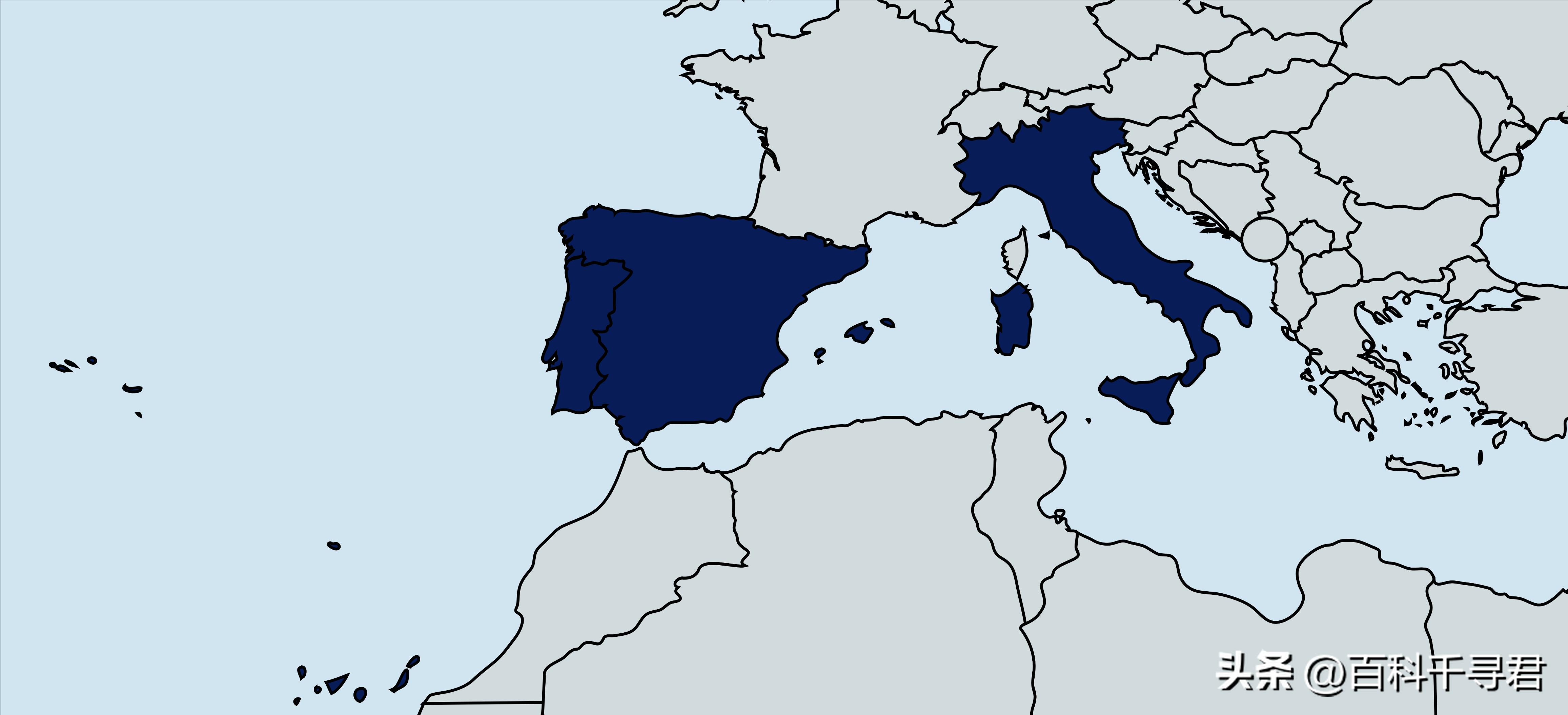 地理跨纬度最广的国家,地理世界10个重要国家的范围