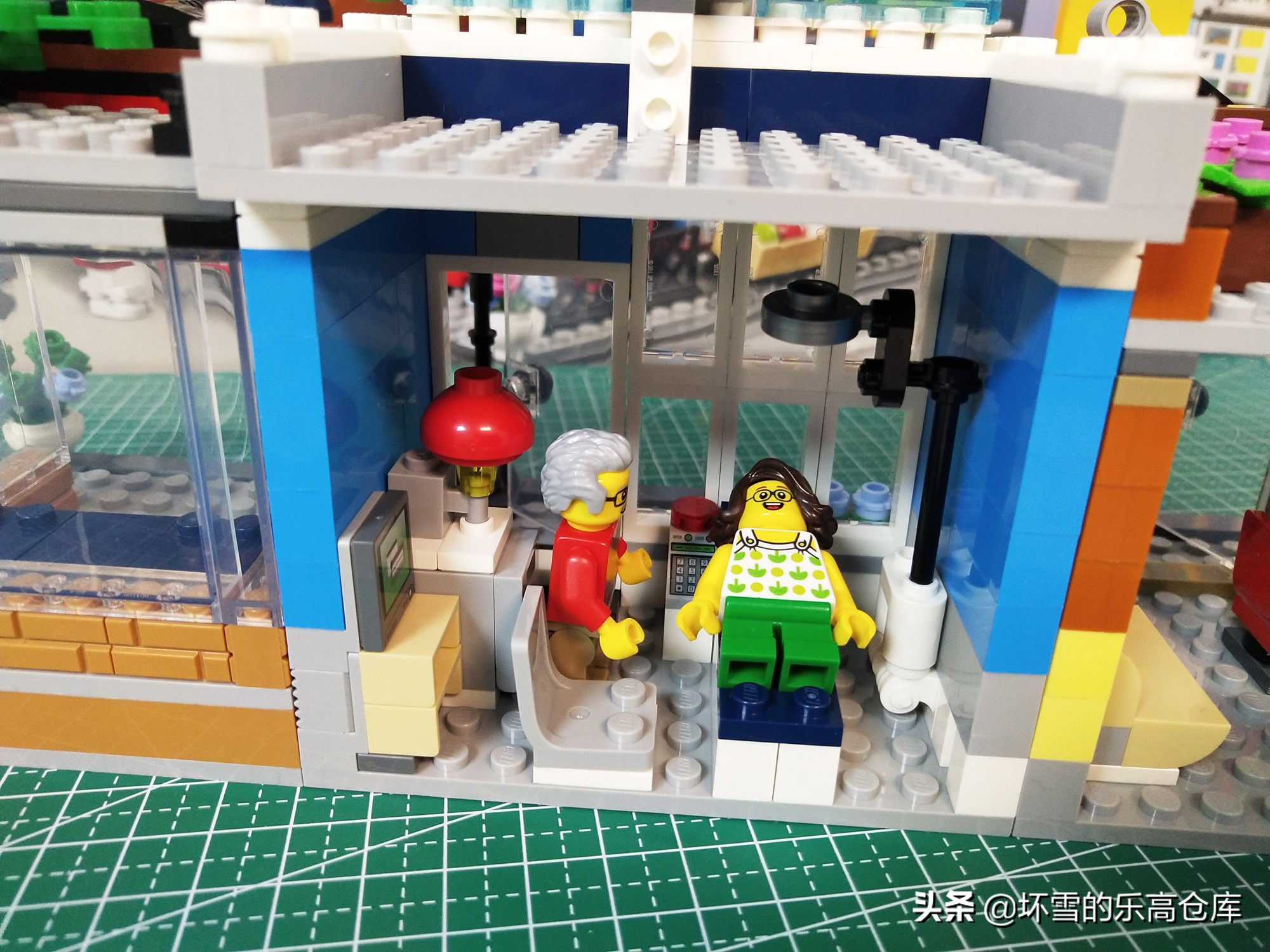 又大又炫酷的城市乐高,乐高创意百变街