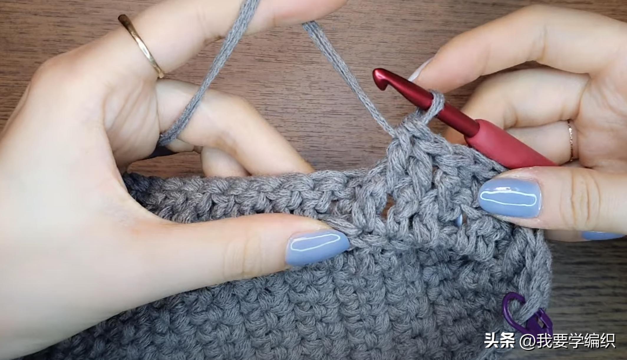 斜挎迷你小包的钩织,钩小包教程斜挎包