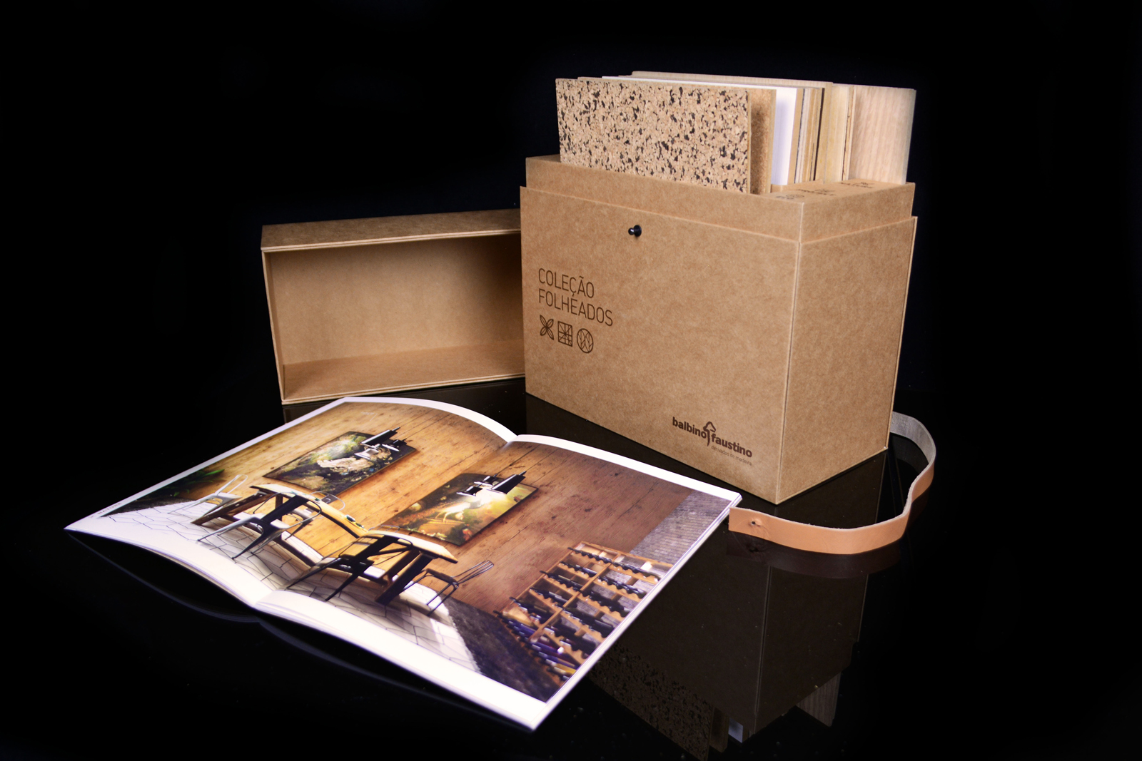 BALBINOFAUSTINO样品目录卡片盒包装设计via:sistema4