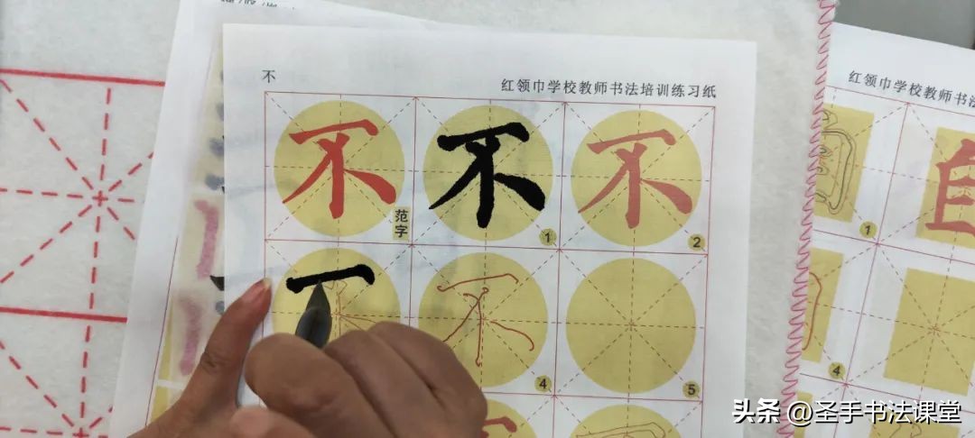 青少年书法培训,书法培训班教学方法的宣传