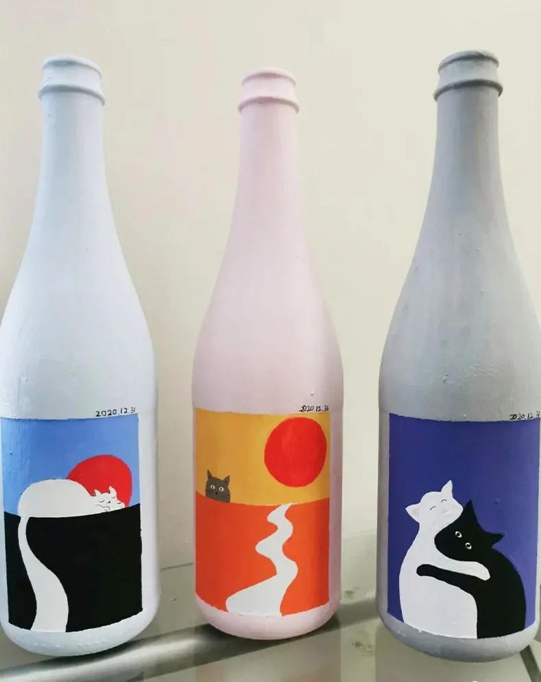 怎么把瓶子变废为宝做艺术品,废瓶子变废为宝图画