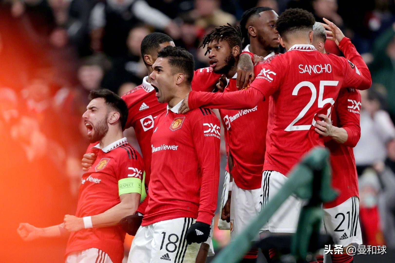 曼联2-1逆转巴萨赛后视频,复盘曼联2-2利物浦