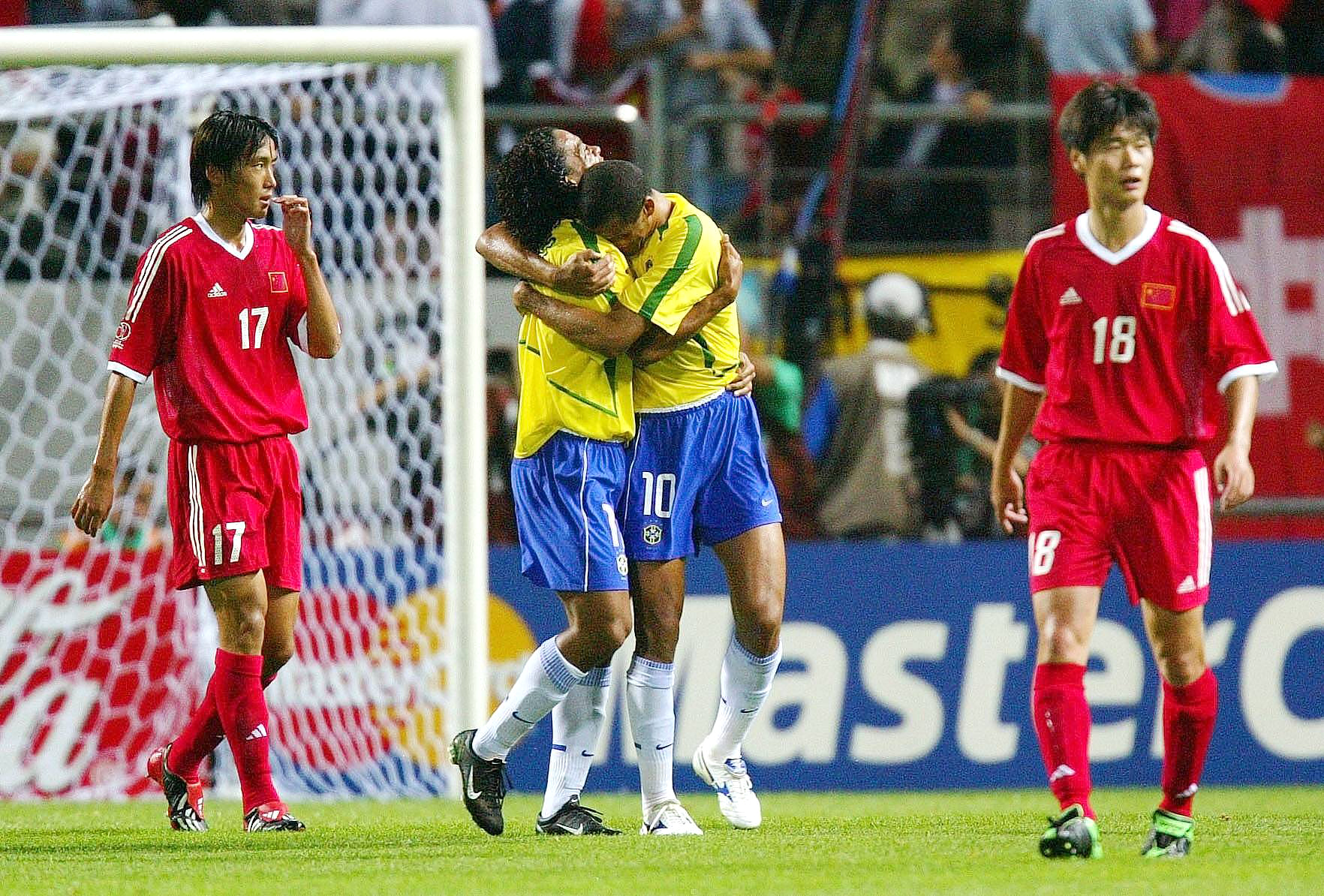 中国足球历史败绩,世界杯中国连败2002