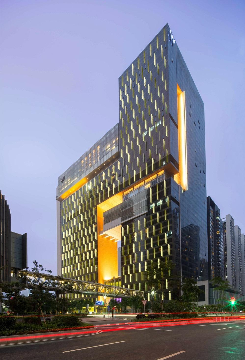 全国9座W酒店建筑欣赏——西安奇特，香港、上海是超高层建筑