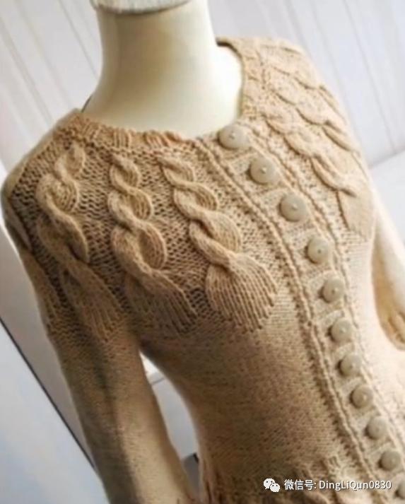针织钩花外套开衫,钩针开衫外套最新款式图片