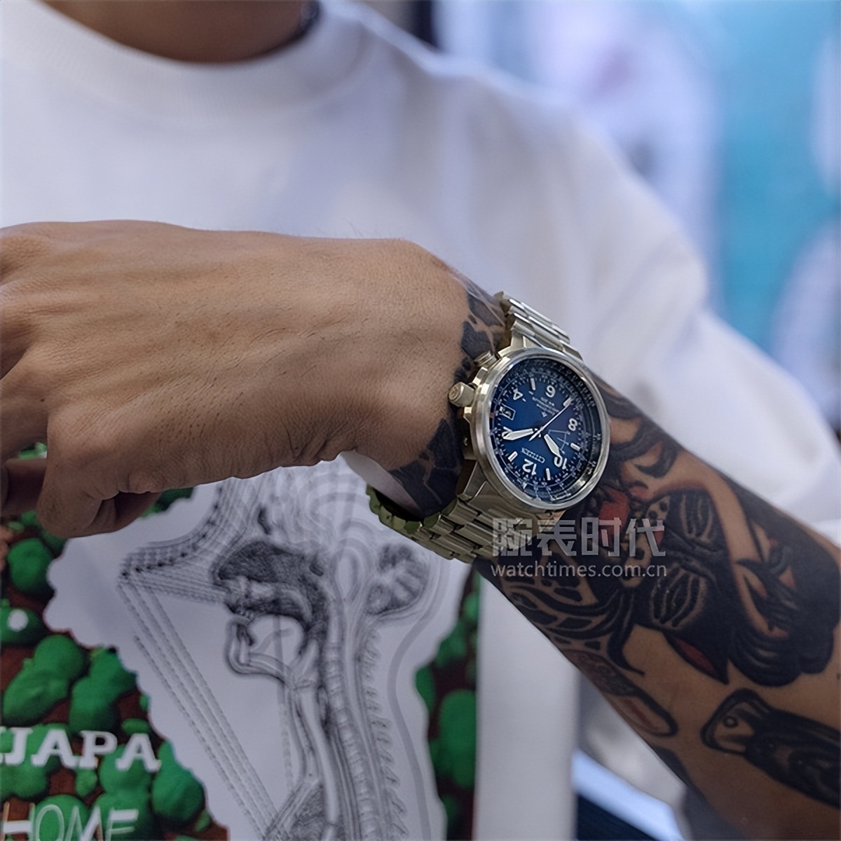 黄景瑜西铁城同款,黄景瑜戴的是什么手表