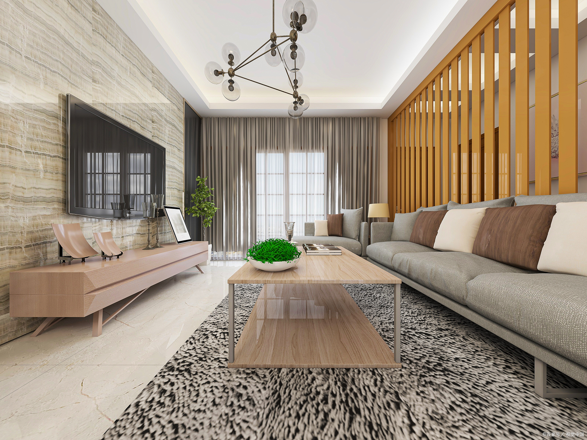 70平方米装修房子效果图,旧房翻新70平方装修大概多少钱