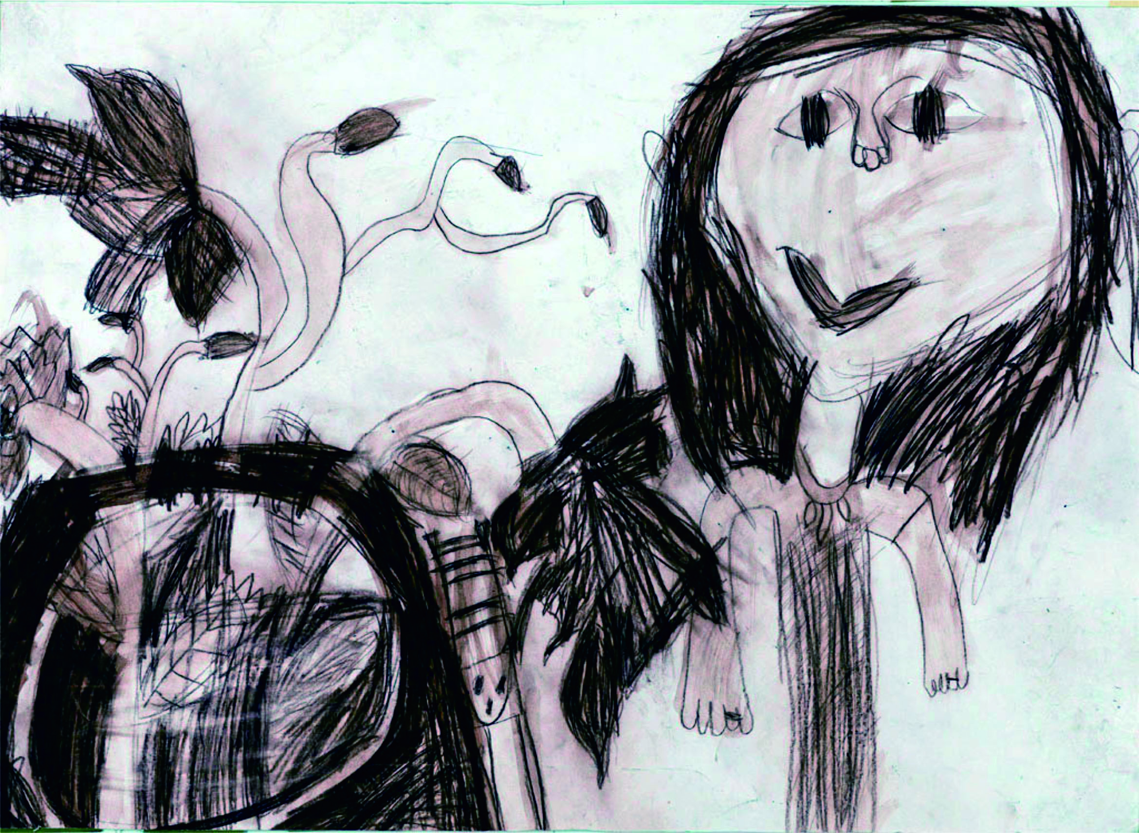 童心绘世界美术作品展示看板,优秀儿童画作品展示