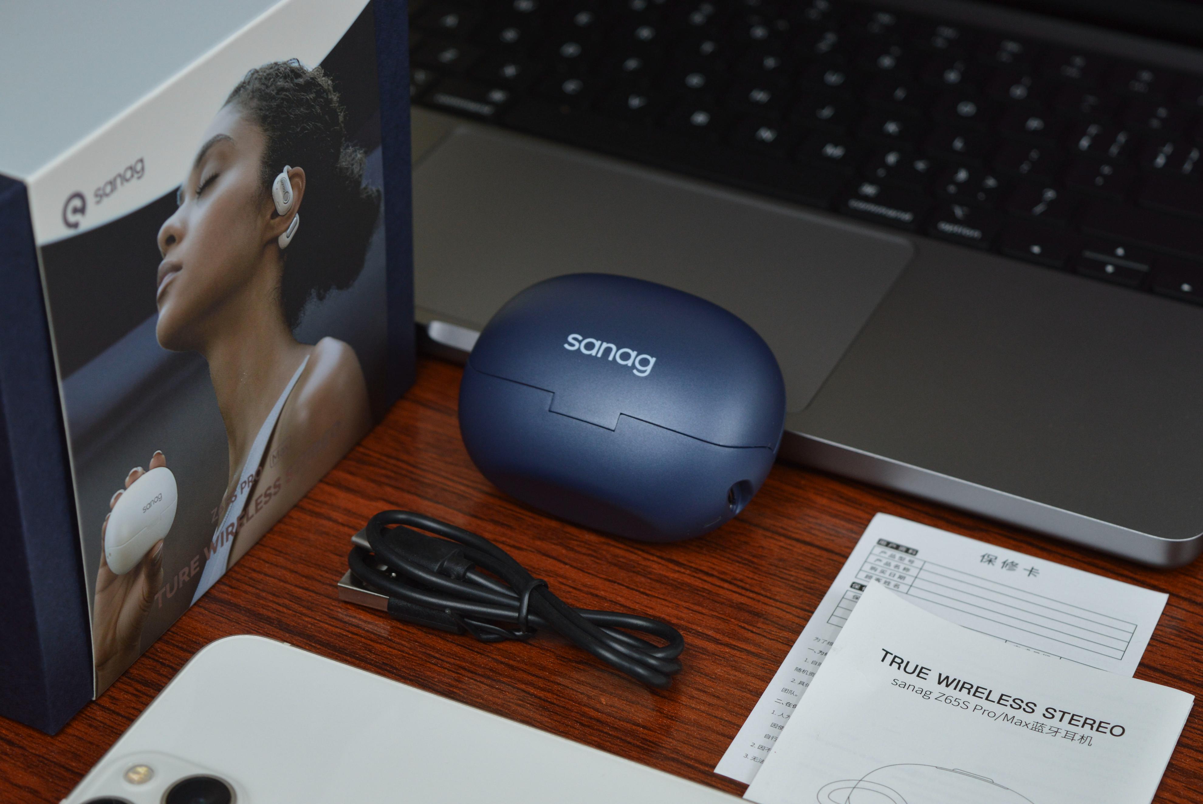 sanag赛那z63开放式耳机测评,塞那sanag挂耳式蓝牙耳机测评