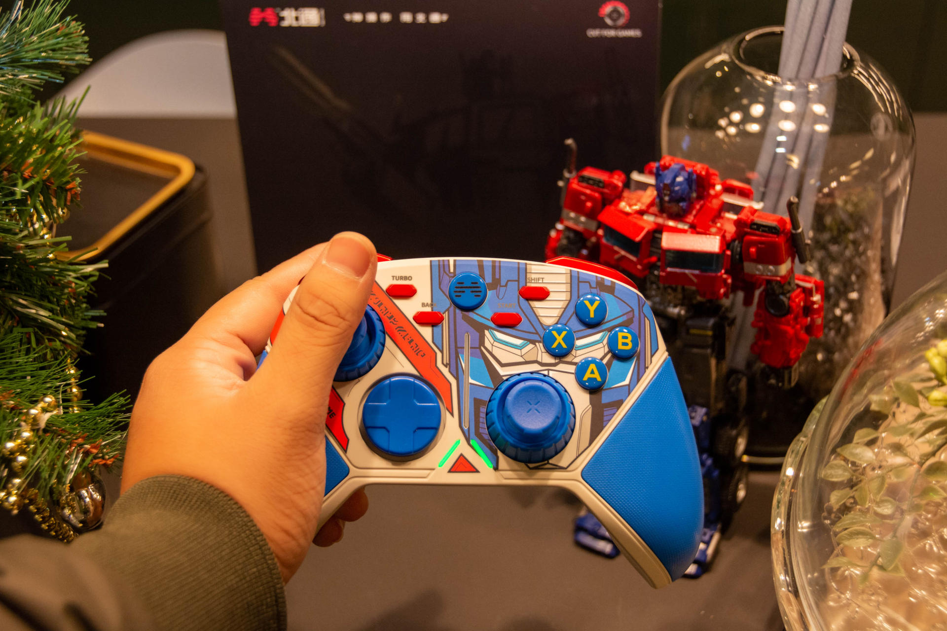 北通阿修罗3变形金刚限定版,北通阿修罗3手柄玩王者荣耀