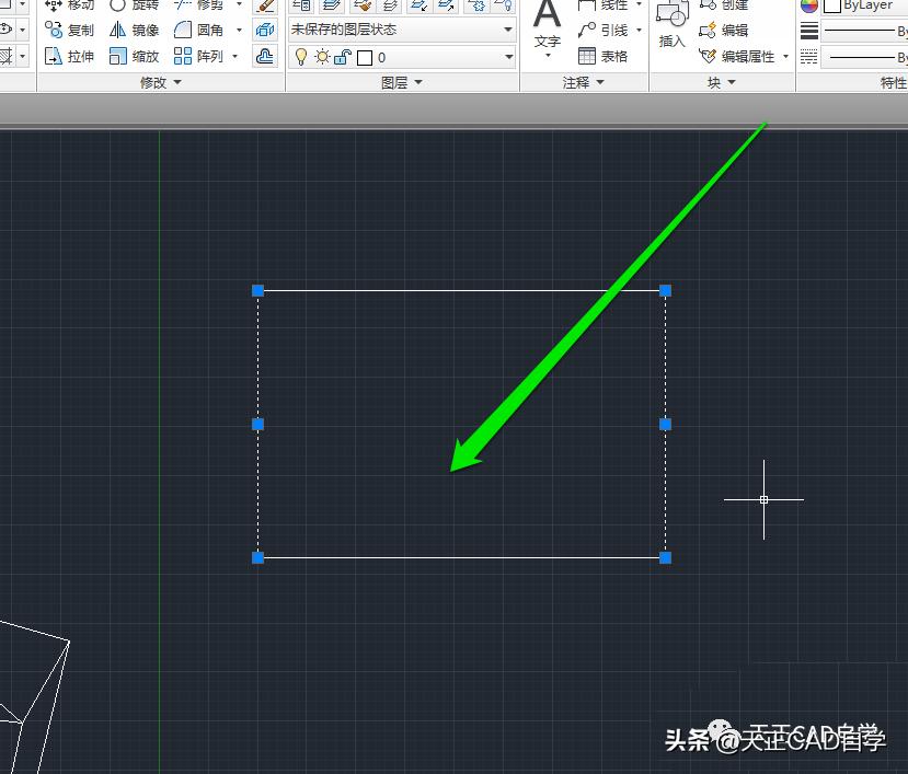 天正cad标注尺寸怎么打散图解,天正cad如何将平面图形移动到原点