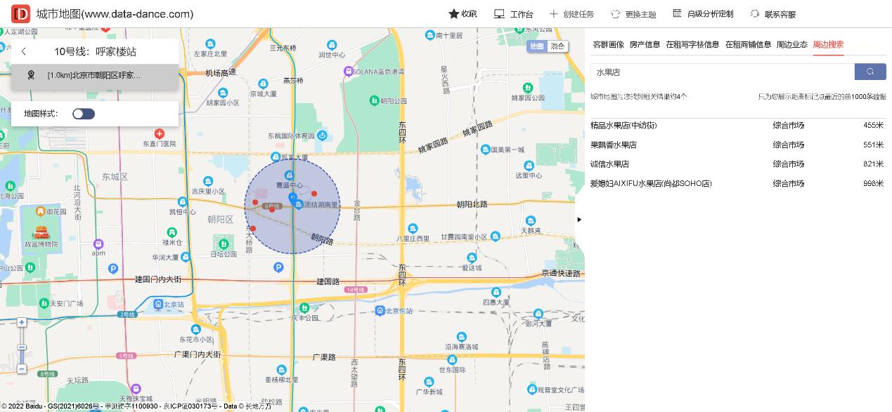 北京水果店选址方案设计,北京水果店专业选址机构