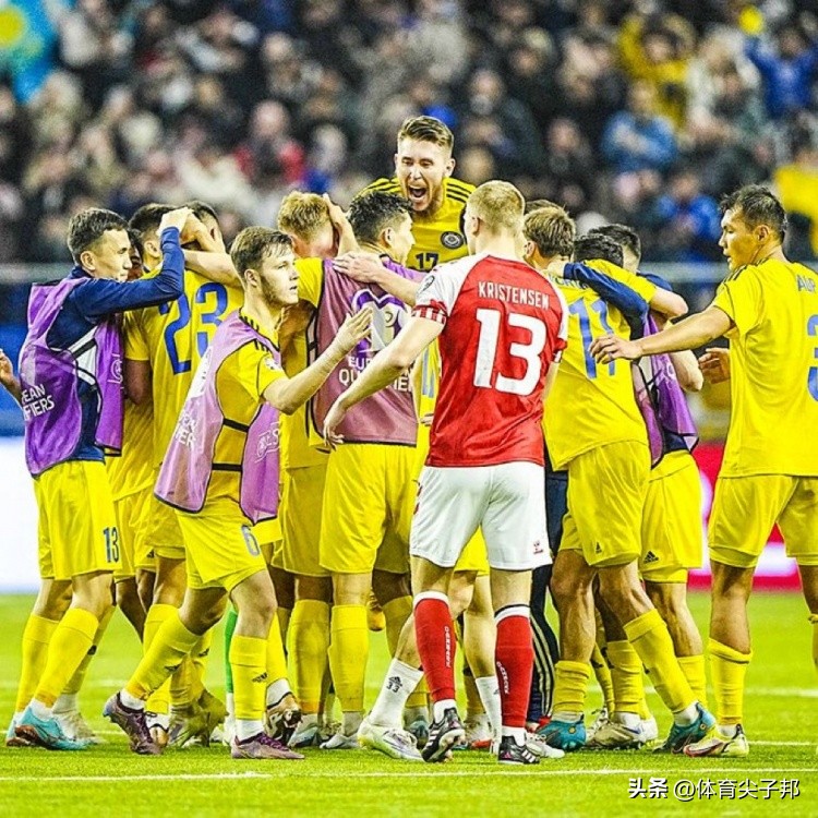 哈萨克斯坦vs丹麦被逆转,哈萨克斯坦3-2胜丹麦集锦