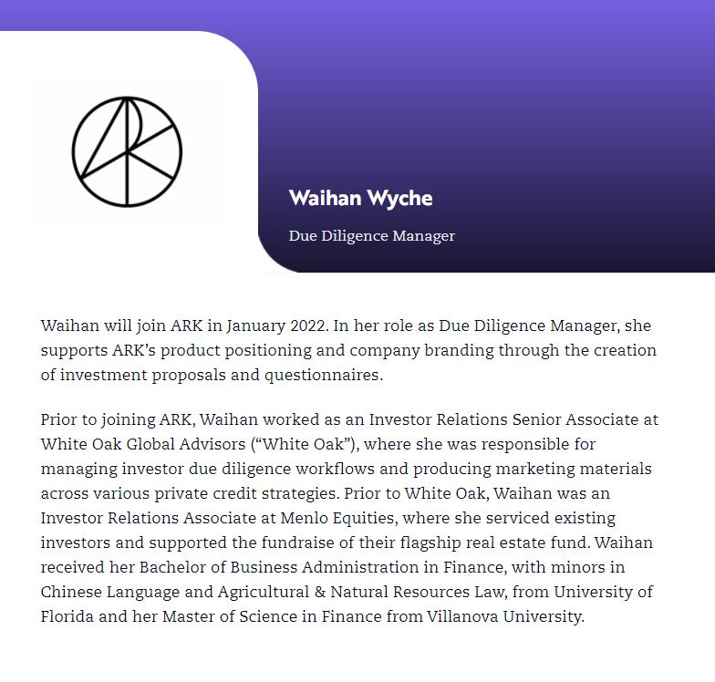 ARKInvest团队大揭秘