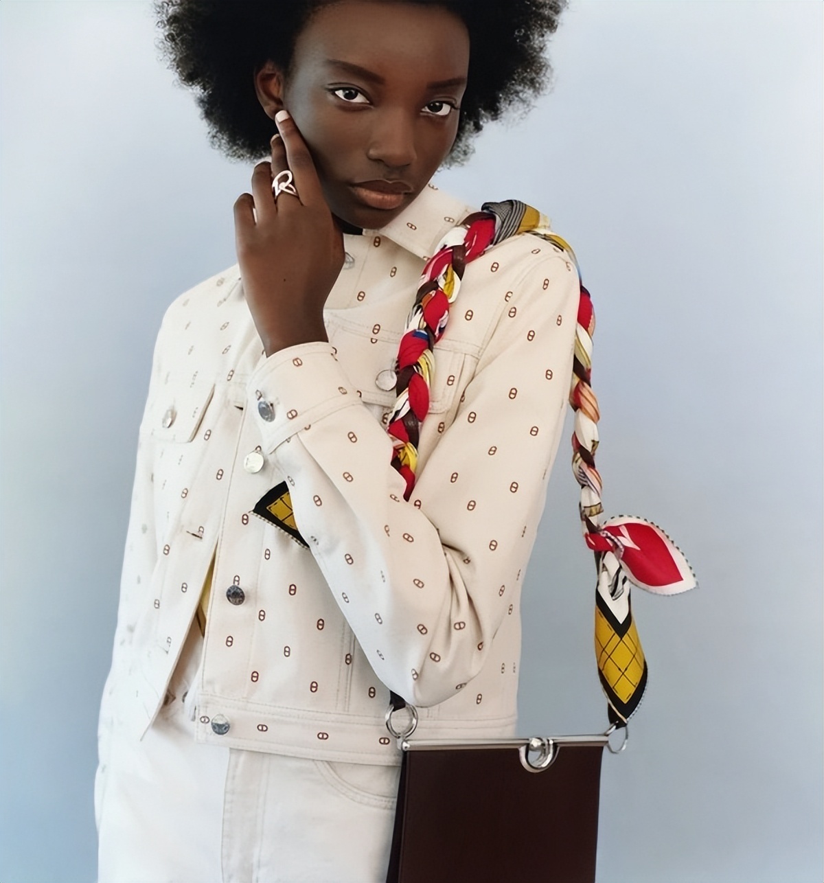 hermes丝巾经典款,爱马仕丝巾系法挎包