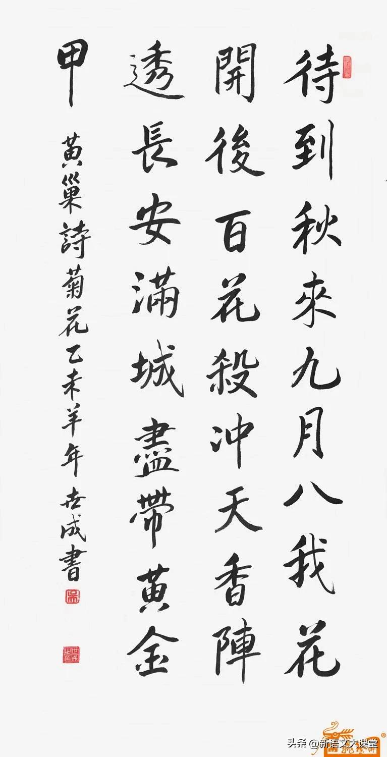 每日一诵《菊花》,每日古诗300句