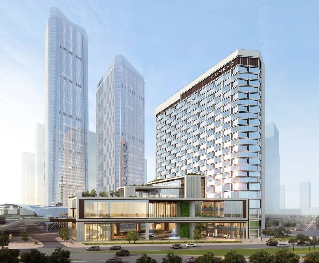 深圳康莱德酒店房间设计,深圳康莱德酒店实景照片