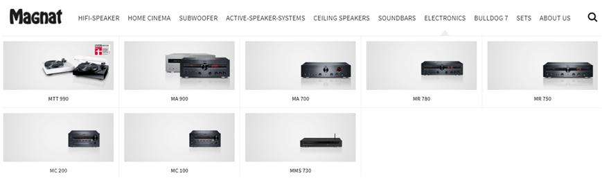 高性价比的德系功放：Magnat（密力）MA700\MR780\MC200