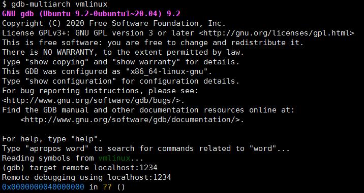 Qemu模拟ARM64和GDB调试linuxkernel