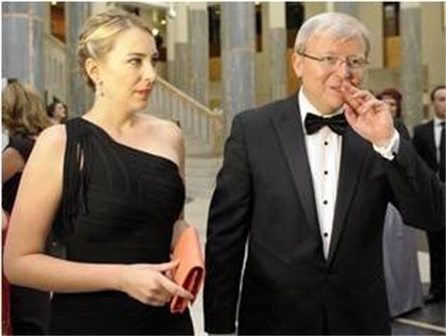 陆克文女儿在中国开店,陆克文的中国女婿