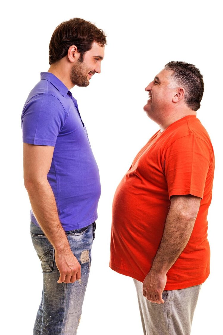 肥胖和腰粗哪个长寿,脖子粗肚子大决定寿命长