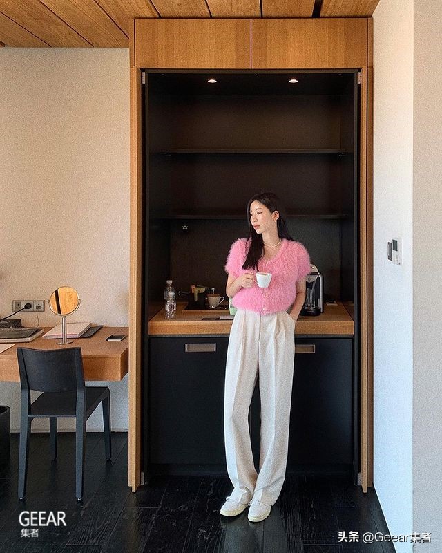 简单夏季韩系穿搭女,韩国夏季女生气质穿搭