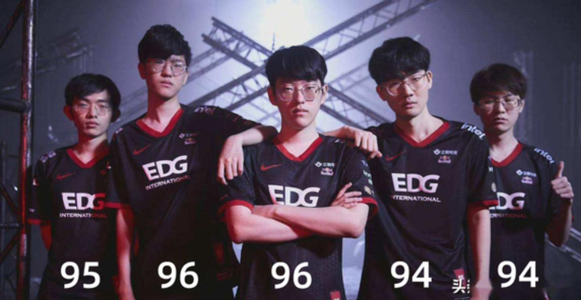 Theshy分数拉满，EDG最平均，电竞经理上线后，S冠战队评分图火了